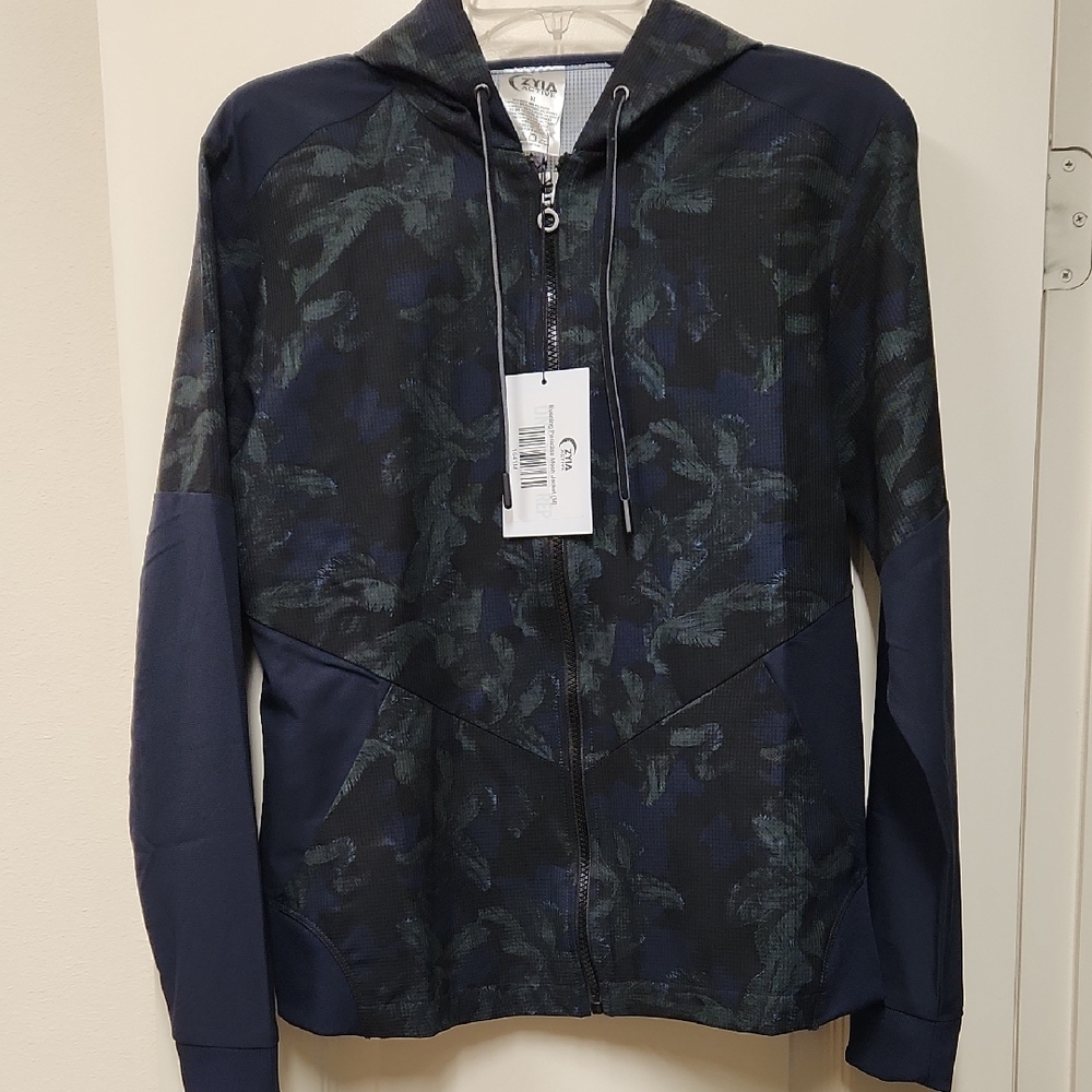 CYA Women's Navy Camo Lightweight Jacket